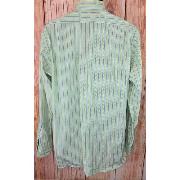 Polo By Ralph Lauren Regent Classic Fit Striped Mens Dress Shirt 16/35 XL - Picture 2 of 7
